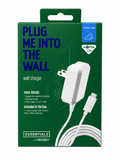 Ventev 4ft Wall Charger Micro-Usb - White